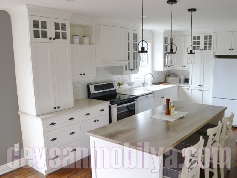 ankara sincan mutfak dolap renkleri modeli tasarım fikirleri