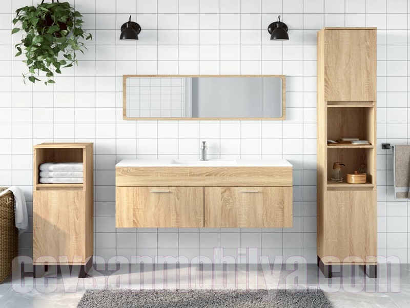 ankara siteler ahşap banyo dolapalrı fiyatları 