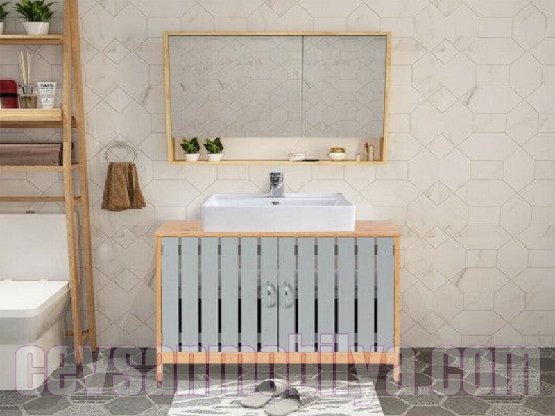 ankara siteler ahşap banyo dolapları