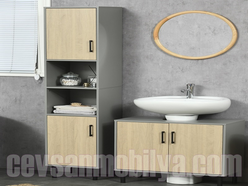  ankara siteler lavabolu banyo dekorasyonu