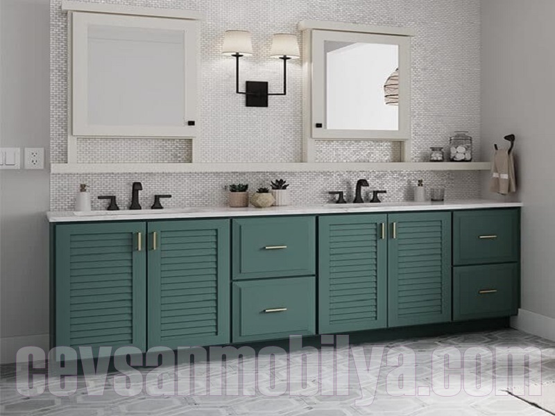  ankara siteler çift lavabolu lake banyo dolabı imalatı fiyatları