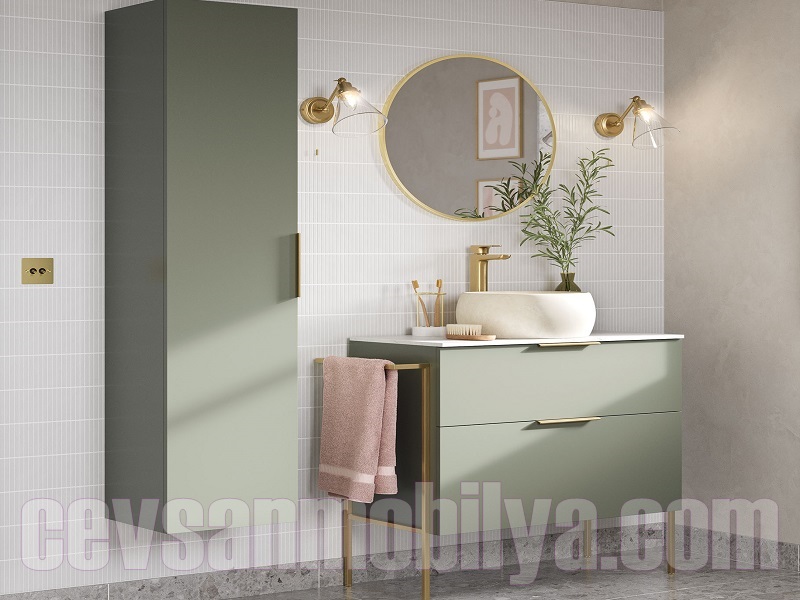ankara siteler çanaklı mdf lake banyo dolapları fiyatları