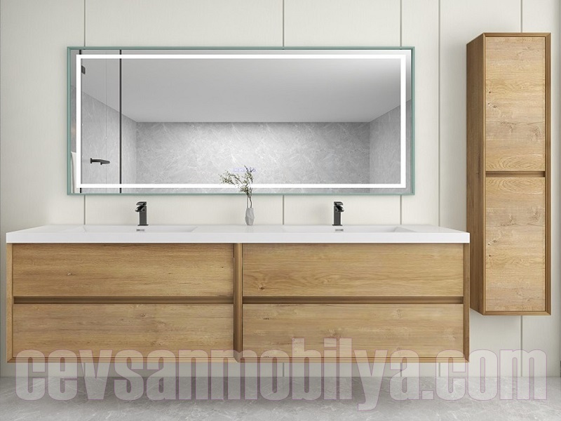 ankara siteler ayaksız ahşap banyo dolapları imalatı fiyatları