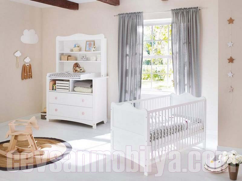 ankara dekorasyon bebek yatak odası mobilyası