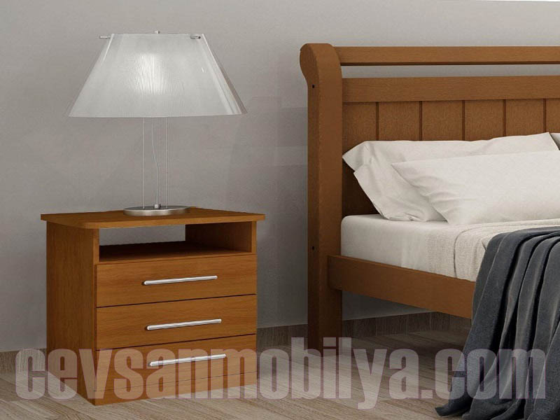 ankara dekorasyon yatak odası ahşap komidin fiyatı